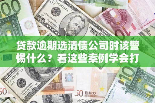 武汉贷款逾期选清债公司时该警惕什么？看这些案例学会打翻身仗