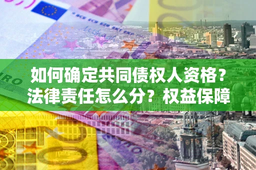 武汉如何确定共同债权人资格？法律责任怎么分？权益保障技巧揭秘！