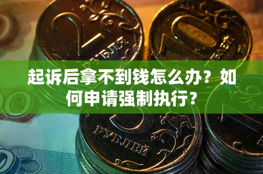 武汉起诉后拿不到钱怎么办？如何申请强制执行？